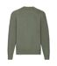 Mens premium set-in sweatshirt classic olive Fruit of the Loom