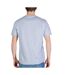 T-Shirt bleu homme calvin klein jeans 30s micro-2