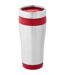 Bullet Elwood Insulated Tumbler (Pack of 2) (Silver/Red) (6.9 x 3.3 inches) - UTPF2466