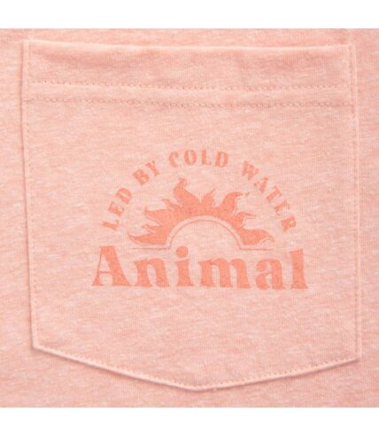 Mountain Warehouse Womens/Ladies Elena Natural Pocket T-Shirt (Pink) - UTMW2431