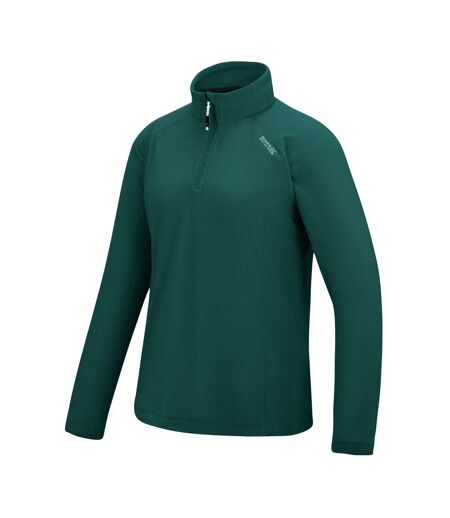 Great Outdoors Womens/ladies Montes Half Zip Fleece Top Mediterranean Green Regatta