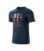 T-shirt Rimo Homme Bleu Foncé Hi-Tec-3