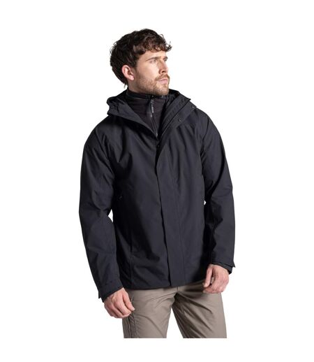 Mens Basecamp 3 In 1 Jacket Black Craghoppers Expert