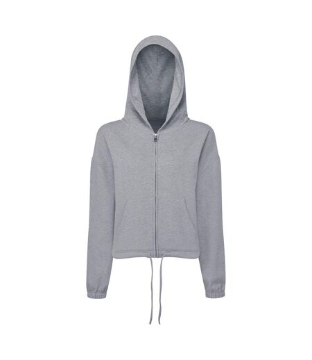Veste À Capuche Femme Gris TriDri