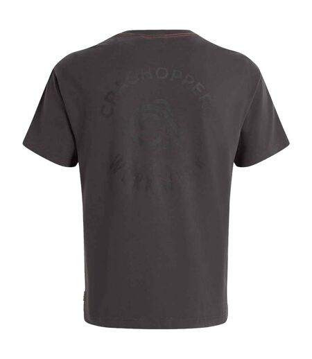 Mens wakefield pocket t-shirt carbon grey Craghoppers