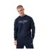 Sweat Motif/style Logo Brodé Belvue Homme Bleu Marine Jack Wills-4