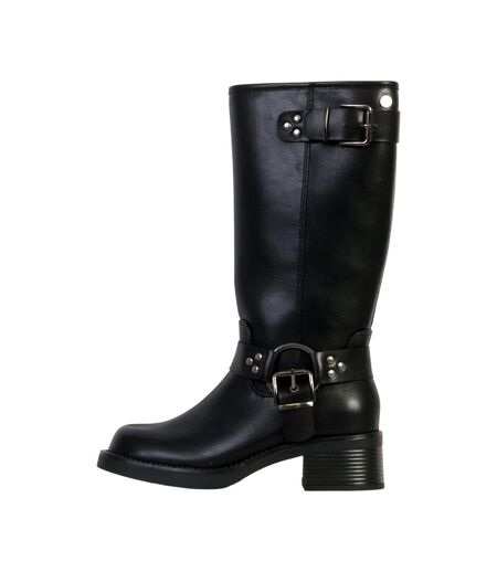 Bottes à Talon à Zip Xti
