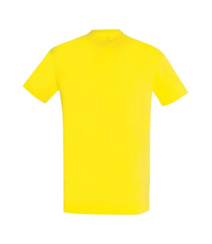 SOLS Mens Imperial Heavyweight Short Sleeve T-Shirt (Lemon) - UTPC290