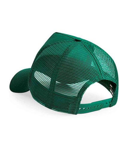 Casquette trucker adulte vert bouteille Beechfield