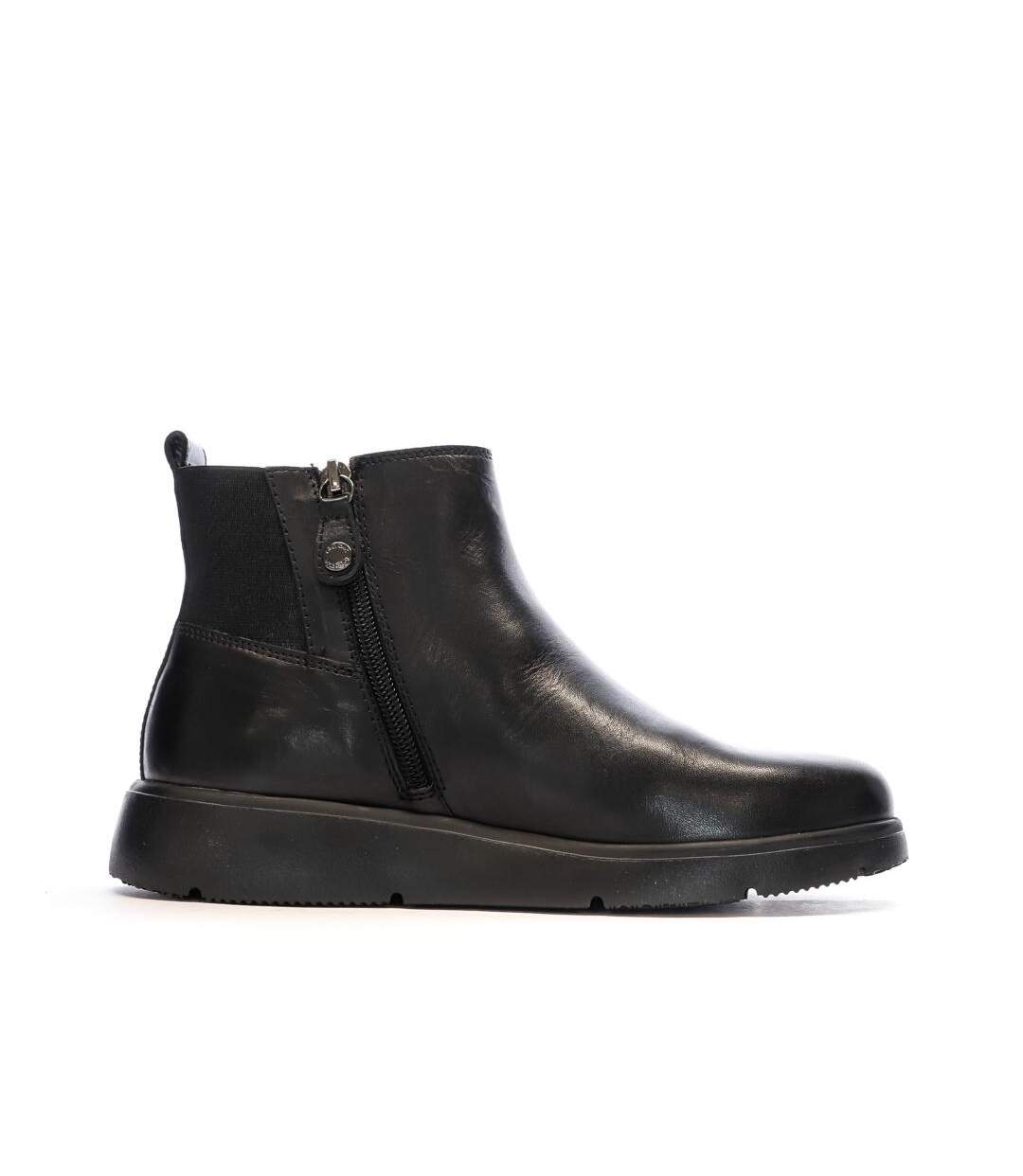 Bottines noires femme geox arlara-2