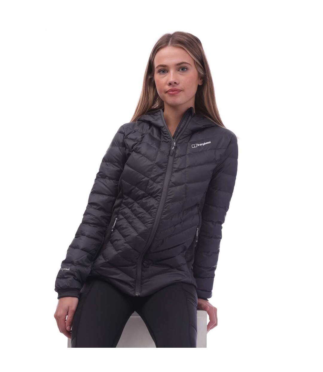Doudoune matelassée tephra femme gris / noir Berghaus-4