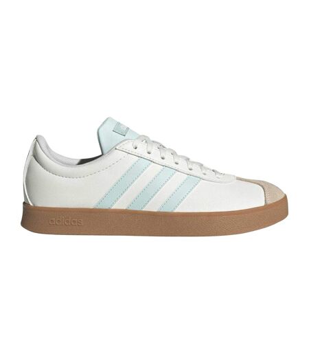Womens/ladies 3 Stripes Synthetic Trainers White Adidas