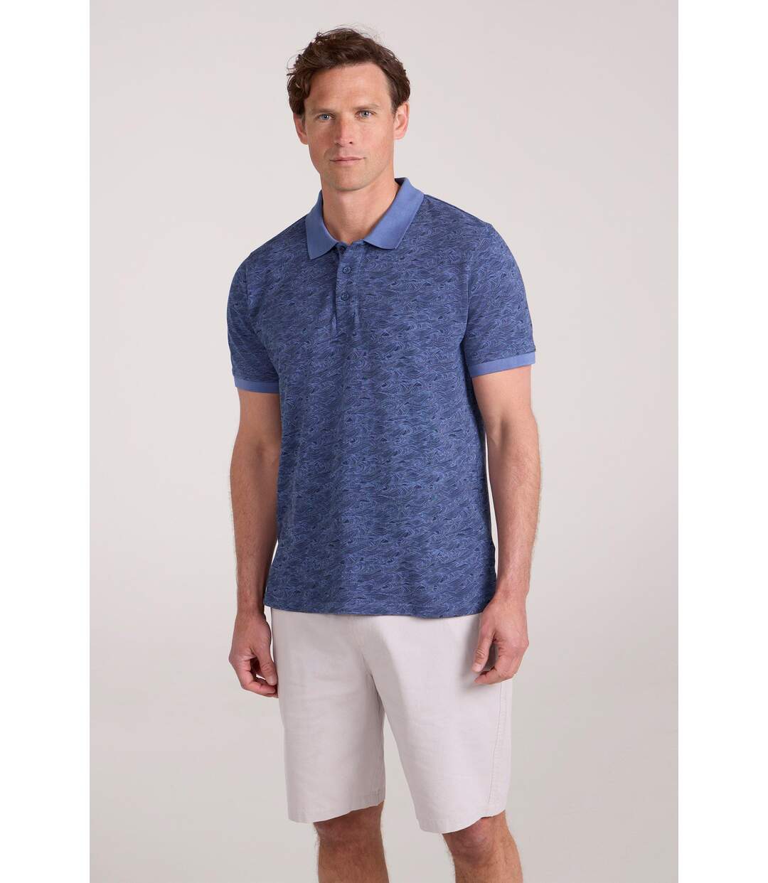 Polo dawnay homme maïs bleu Mountain Warehouse-1