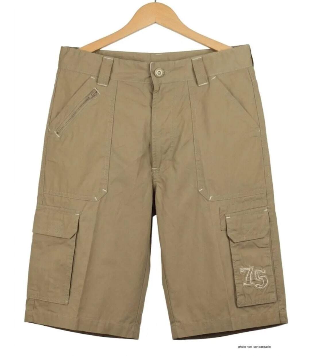 WINCHESTER WE1277B Bermuda en coton léger pour un look d'été fonctionnel et décontracté-2
