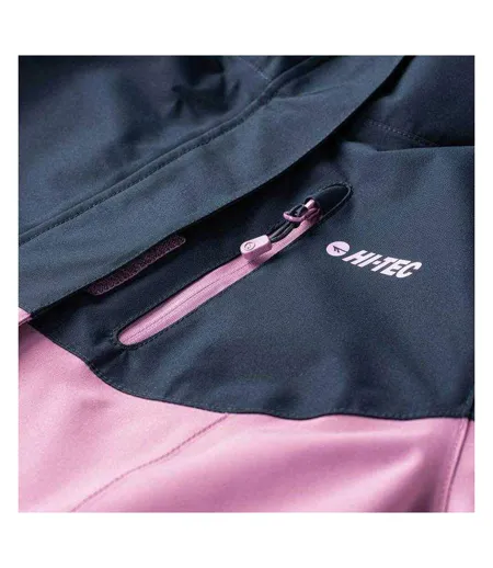 Veste Isolante Ski Oriena Femme Rose Noir Hi-Tec