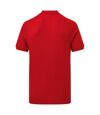 SG Mens Polycotton Short Sleeve Polo Shirt (Red)