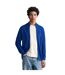 Mens Cotton Pique Zipped Cardigan Blue Gant-1