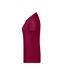 T-shirt Basic Femme Bordeaux James And Nicholson-3