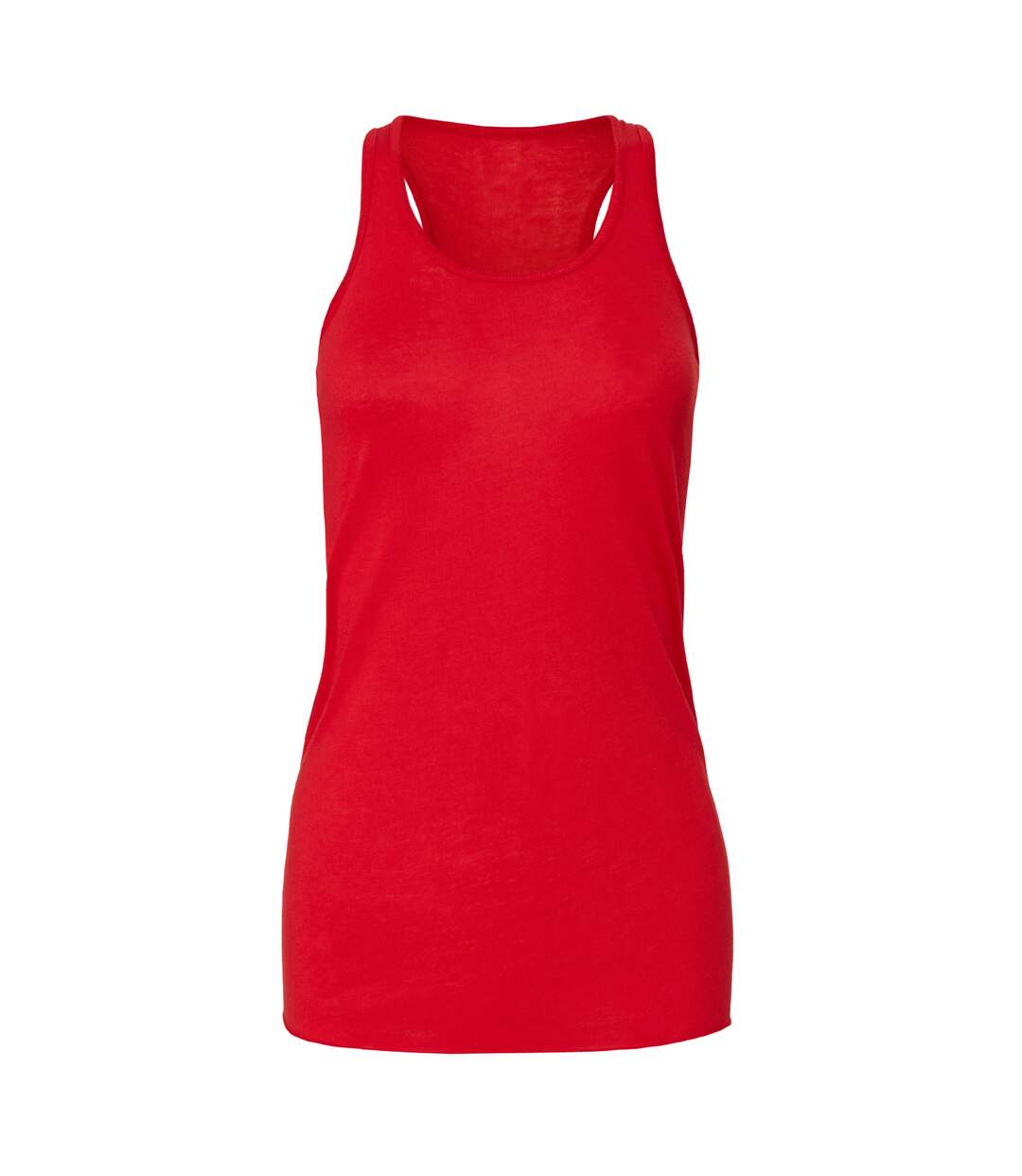 Débardeur flowy femme rouge Bella + Canvas-1