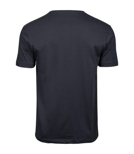 Mens Fashion Sof V Neck T-shirt Dark Grey Tee Jays