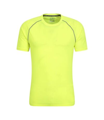 Mens Aero Ii Short-sleeved T-shirt Bright Yellow Mountain Warehouse