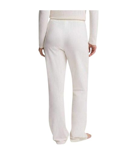 Bas De Pyjama Motif/style Logo Femme Blanc Boss