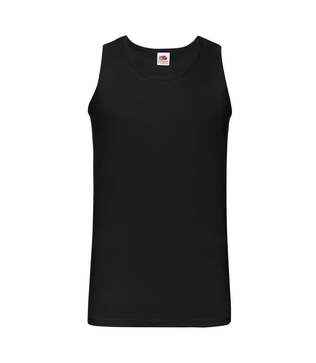 Débardeur Valueweight Athletic Adulte Noir Fruit Of The Loom-1