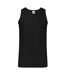Débardeur Valueweight Athletic Adulte Noir Fruit Of The Loom-1