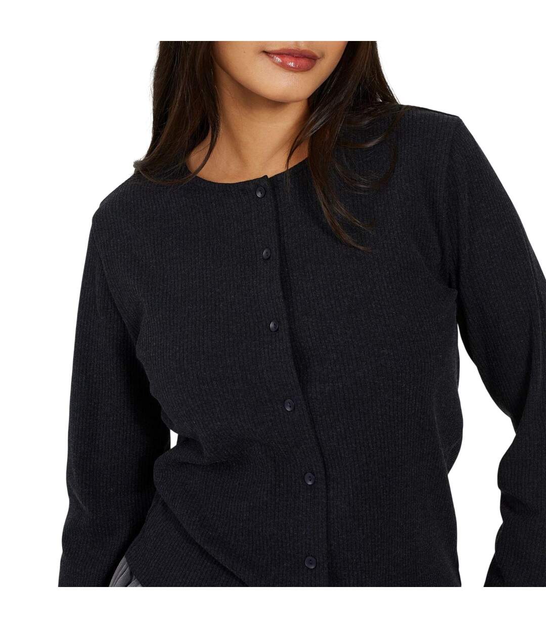Haut Femme Anthracite Brave Soul-4