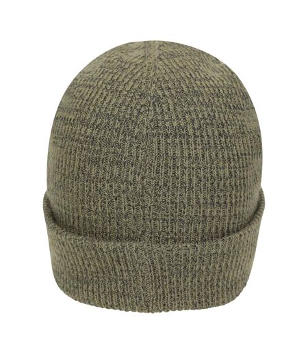 Unisex Adult Extreme Ribbed Waterproof Beanie Green Mountain Warehouse