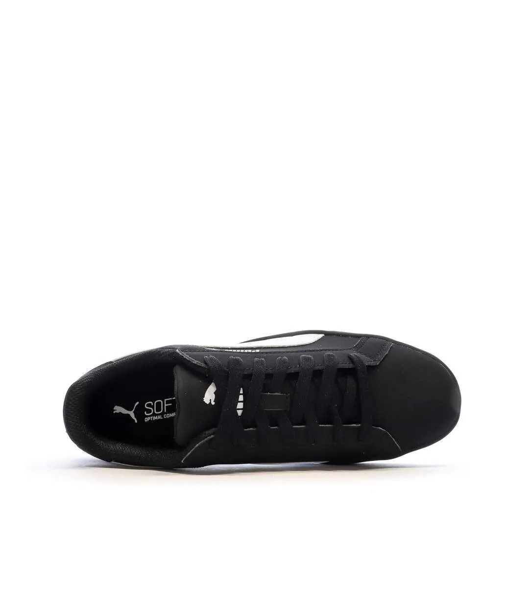 Baskets noir homme puma smash-4