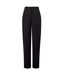 Pantalon Motif/style Rayure Latérale Bella Femme Noir Crème French Connection-2
