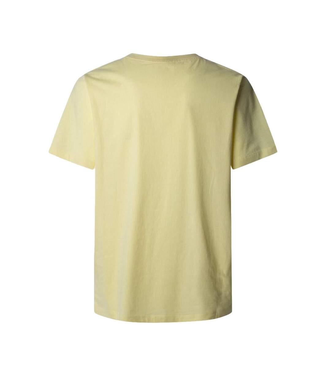 T-Shirt jaune homme pepe jeans eggo-2