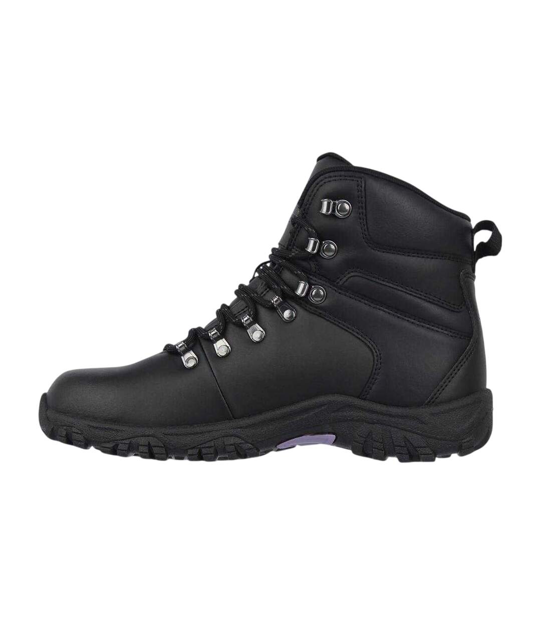 Chaussures Montantes De Marche Femme Noir Gelert-3