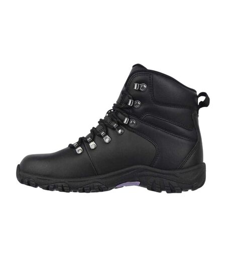 Chaussures Montantes De Marche Femme Noir Gelert