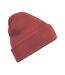 Bonnet À Manchettes Original Pour Adultes, Unisexe Rouille Beechfield-1
