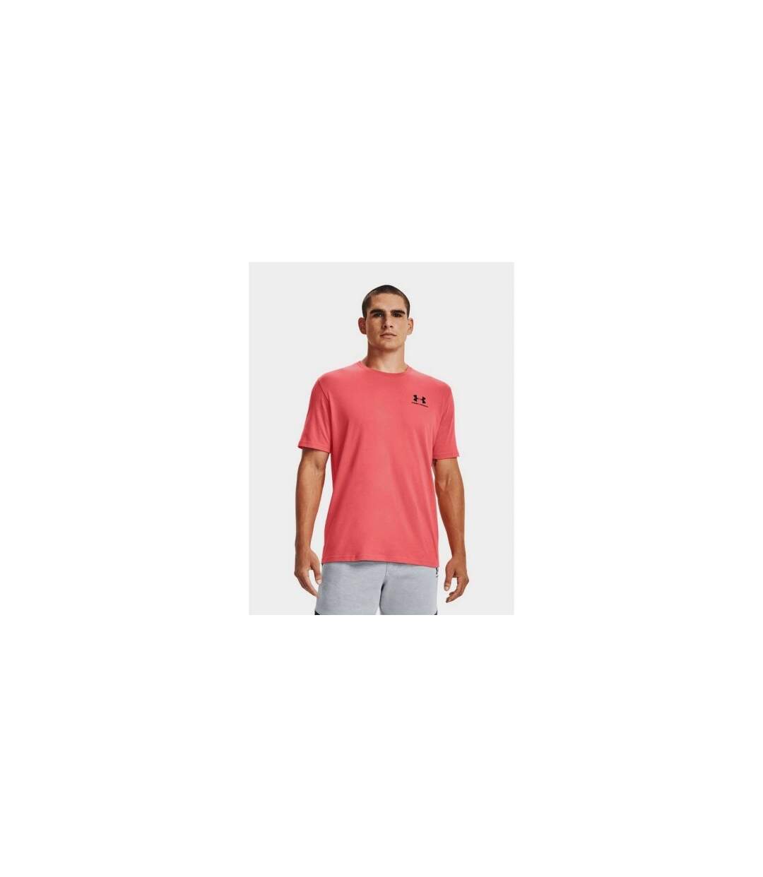 T-shirt Sportstyle Homme Rose Under Armour-1