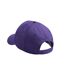 Childrens/kids original 5 panel cap purple Beechfield-2