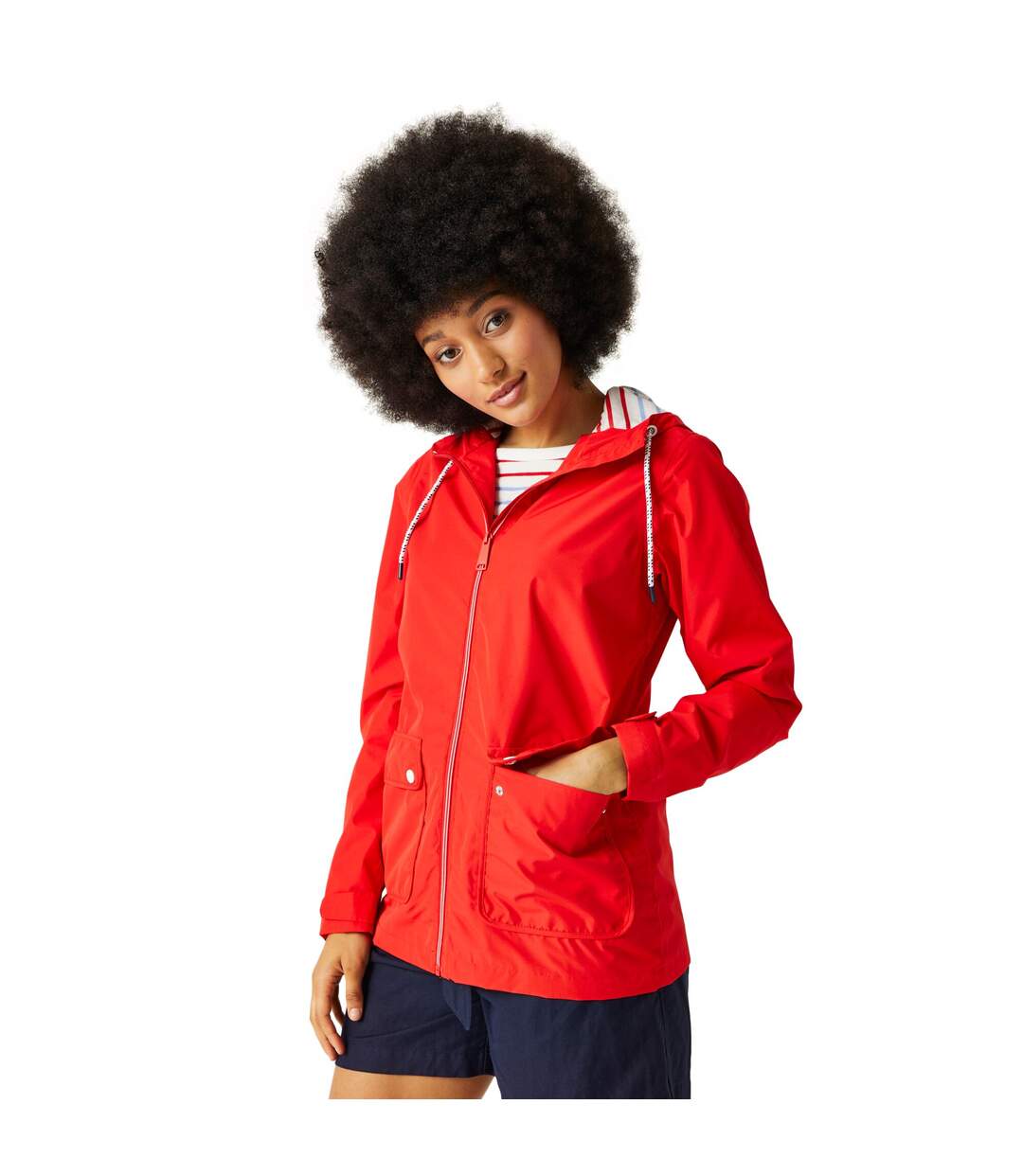 Veste imperméable bayletta femme rouge vif Regatta-4