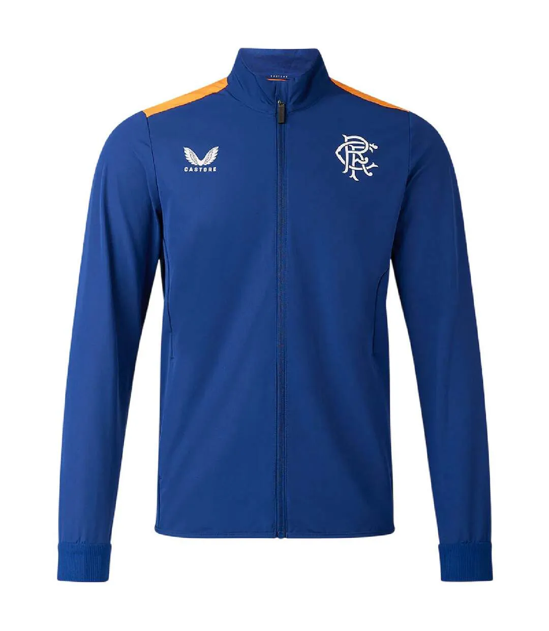 Mens 2023/2024 Rangers Fc Jacket Blue Castore-1