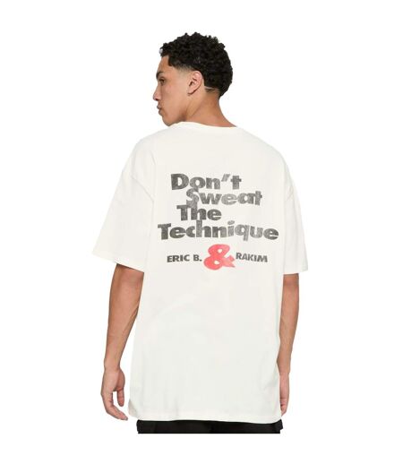 Mens Sweat The Technique Eric B. & Rakim Oversized T-shirt Prêt À Teindre Mister Tee