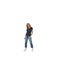 Womens/ladies Fullford Chest Pocket T-shirt Navy Jack Wills-1