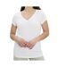 T-shirt Blanc Femme Only Wrongly - S