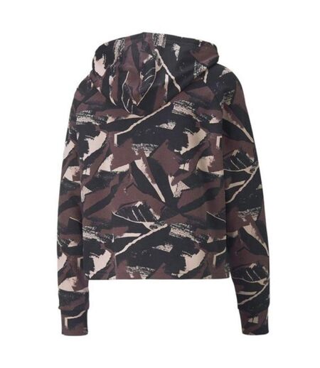 Sweat À Capuche Sports Style Imprimé Intégral Modern Femme Prune Puma