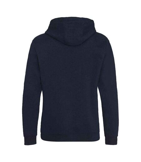 Sweat À Capuche Just Hoods Graduate Adulte Nouveau Bleu Marine Awdis