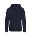 Sweat À Capuche Just Hoods Graduate Adulte Nouveau Bleu Marine Awdis-2