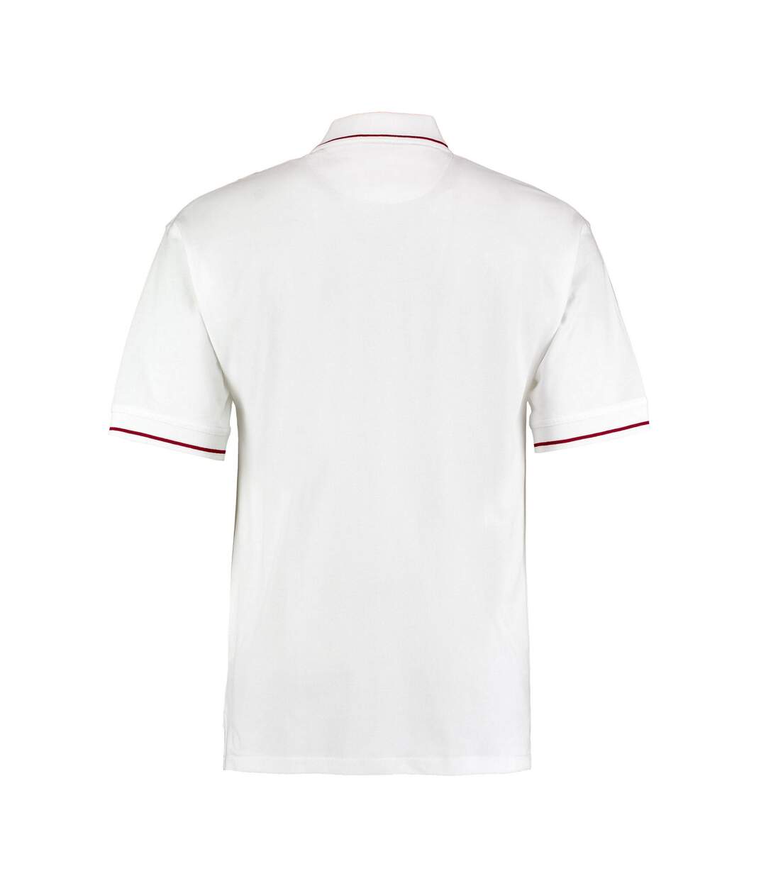 Polo st mellion homme blanc / rouge Kustom Kit Kustom Kit