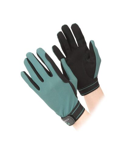 Aubrion Unisex Adult Mesh Riding Gloves (Green)