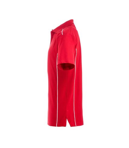 Clique Mens New Conway Polo Shirt (Red) - UTUB310