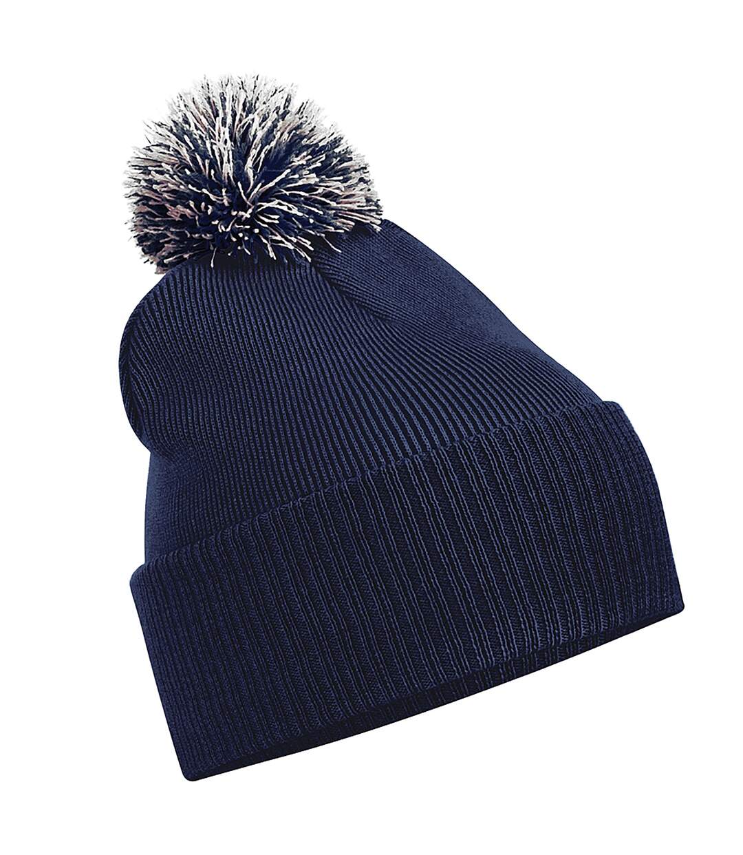 Snowstar bonnet enfant unisexe bleu marine/gris clair Beechfield-1